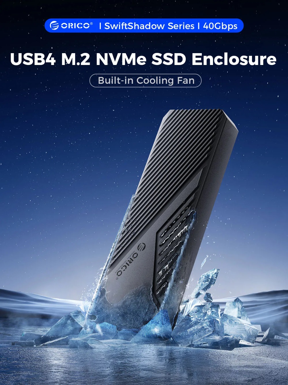 ORICO-carcasa externa de alumi - Usb4 40Gbps External Ssd 8Tb reseña y precio