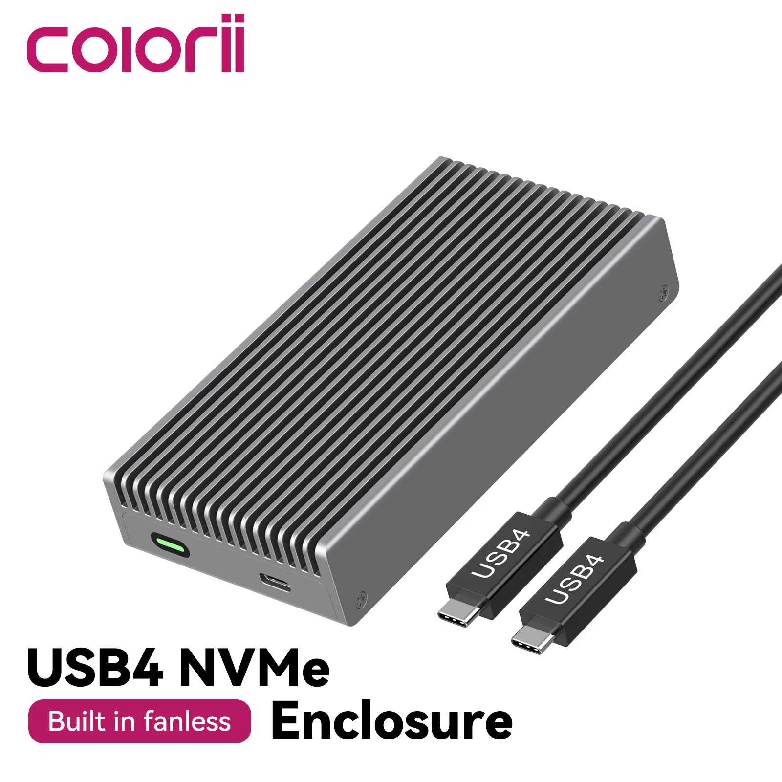 Caja SSD USB4 M.2 NVMe de 40Gb - Usb4 40Gbps External Ssd 8Tb reseña y precio