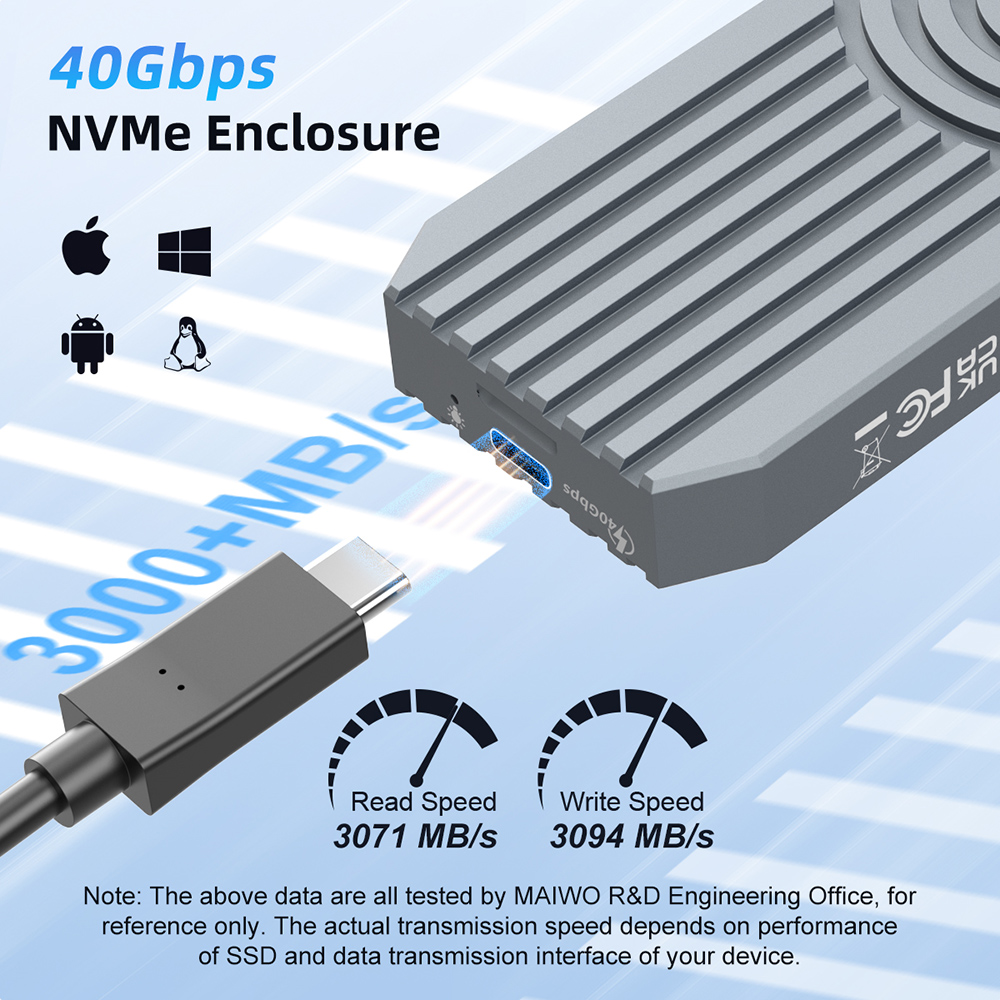 MAIWO-controlador duro externo - 8Tb M2 Nvme Ssd reseña y precio