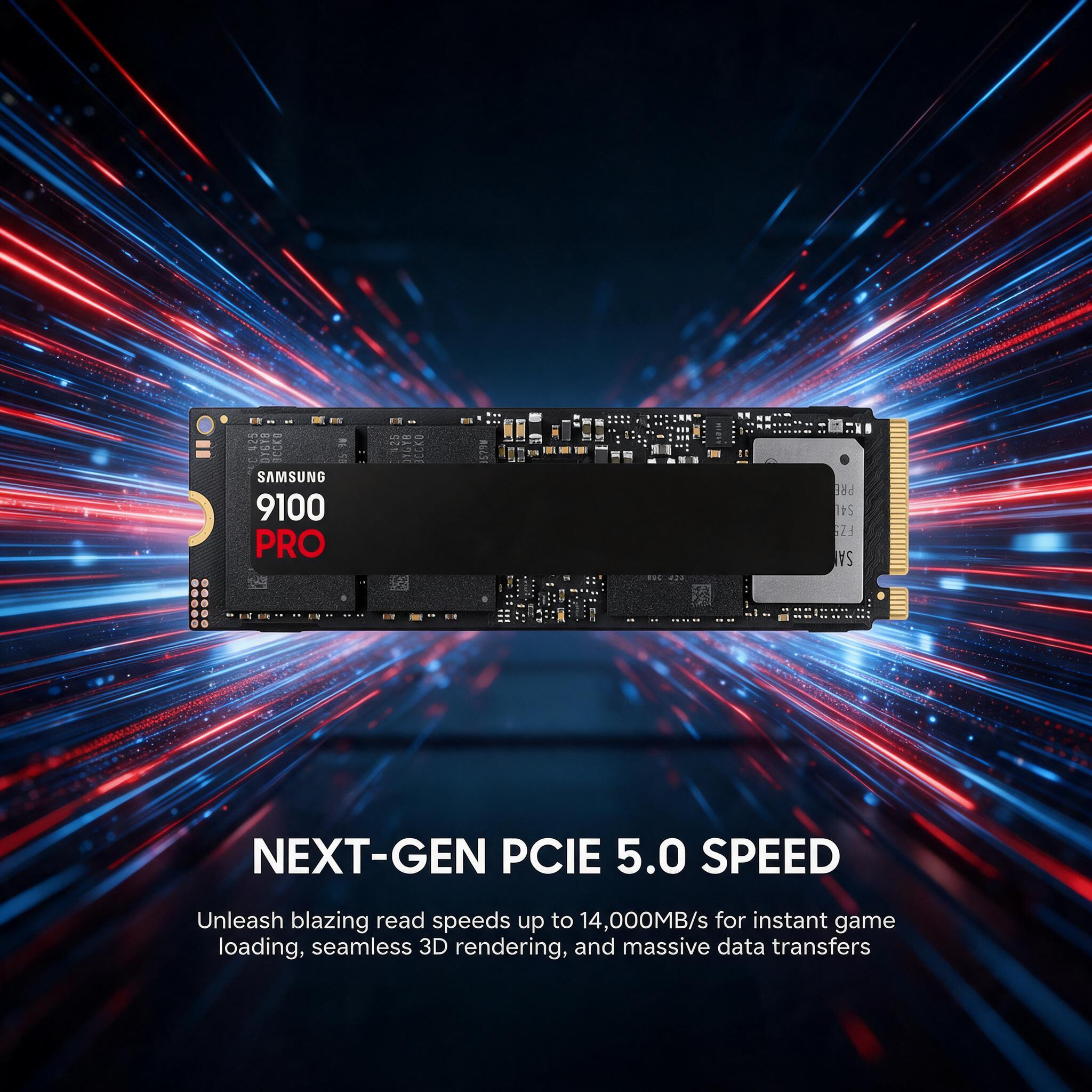SSD Interno Original SAMSUNG 9 - Nvme Pcie 5.0 Ssd 4Tb reseña y precio