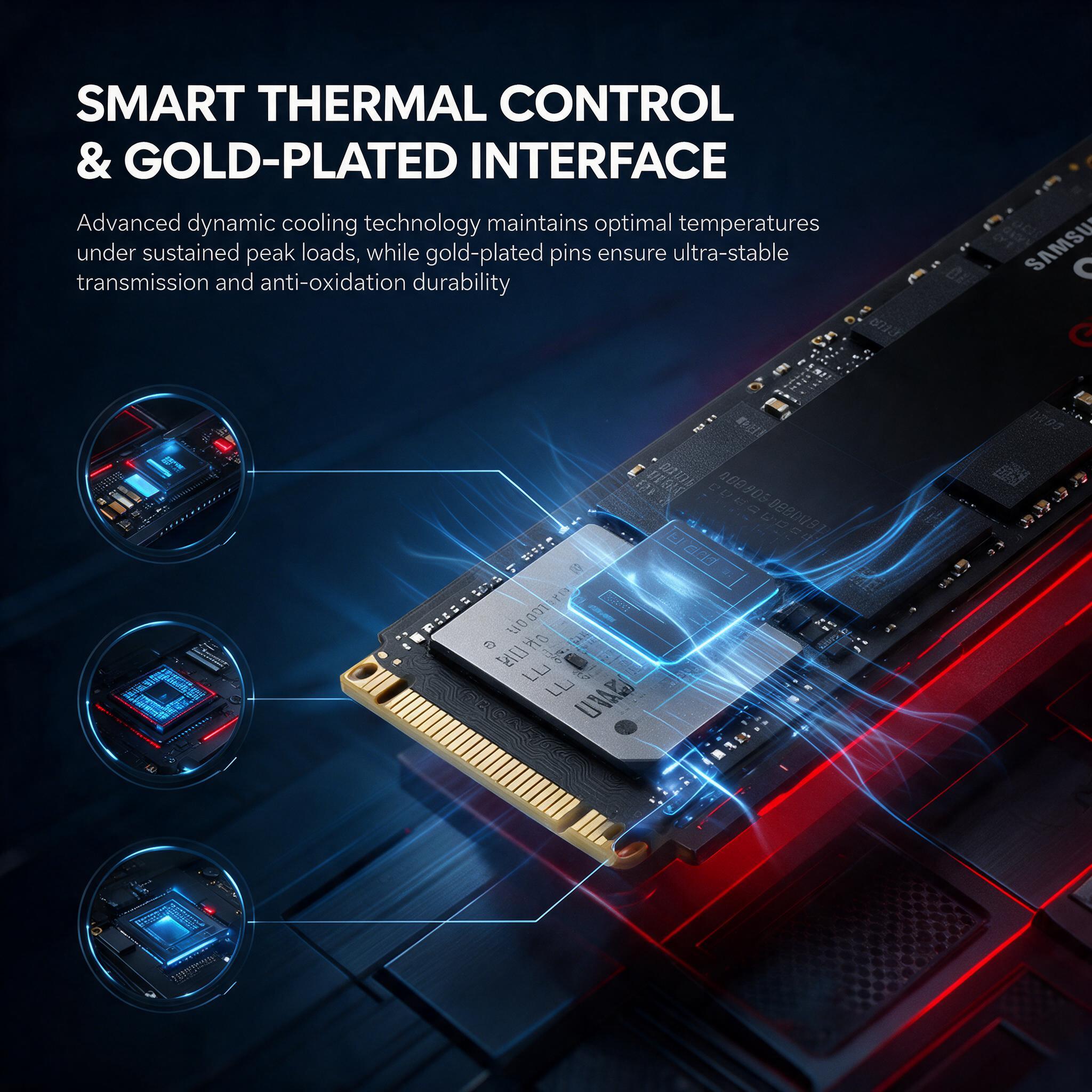 SSD Interno Original SAMSUNG 9 - Nvme Pcie 5.0 Ssd 4Tb reseña y precio