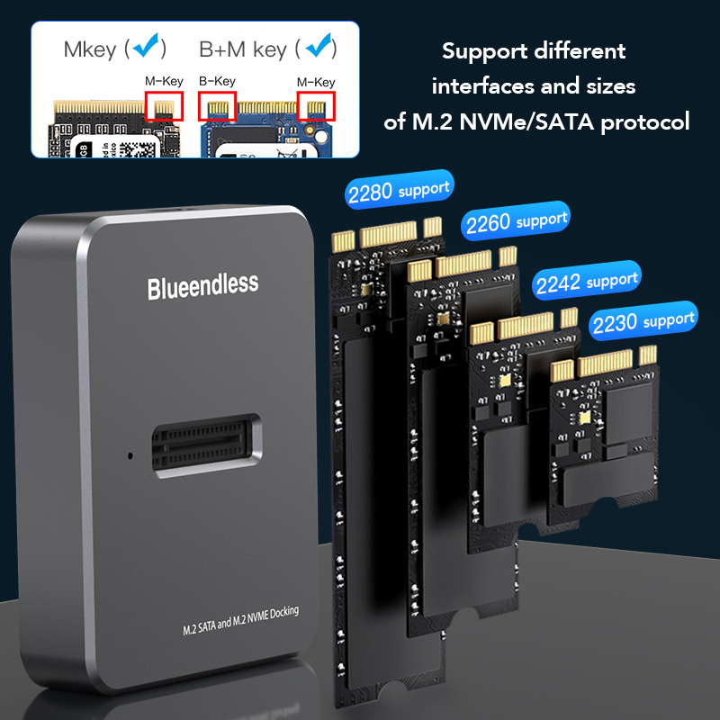 Base de Conexión Blueendless M - 8Tb M2 Nvme Ssd reseña y precio