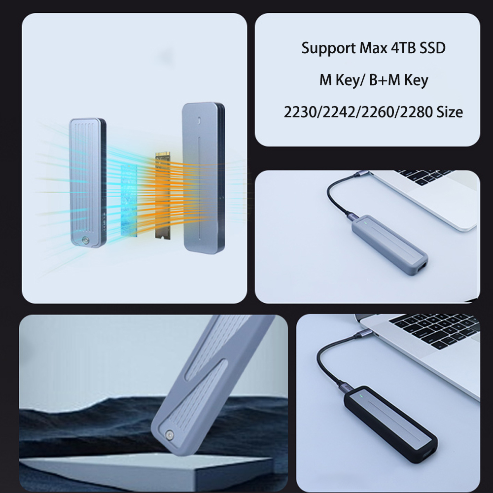 Carcasa para SSD M.2 de 20 Gbp - 8Tb M2 Nvme Ssd reseña y precio